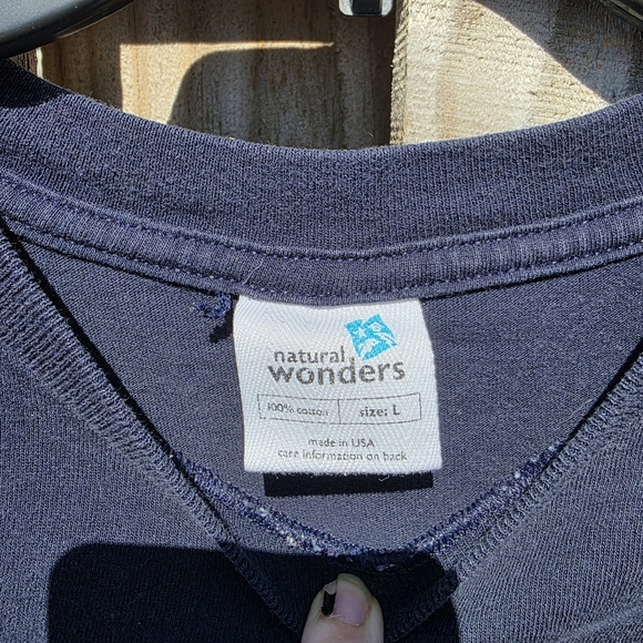 48) NATURAL WONDERS Vintage Wolf 🐺 Design Sz. Large - Picture 3 of 7